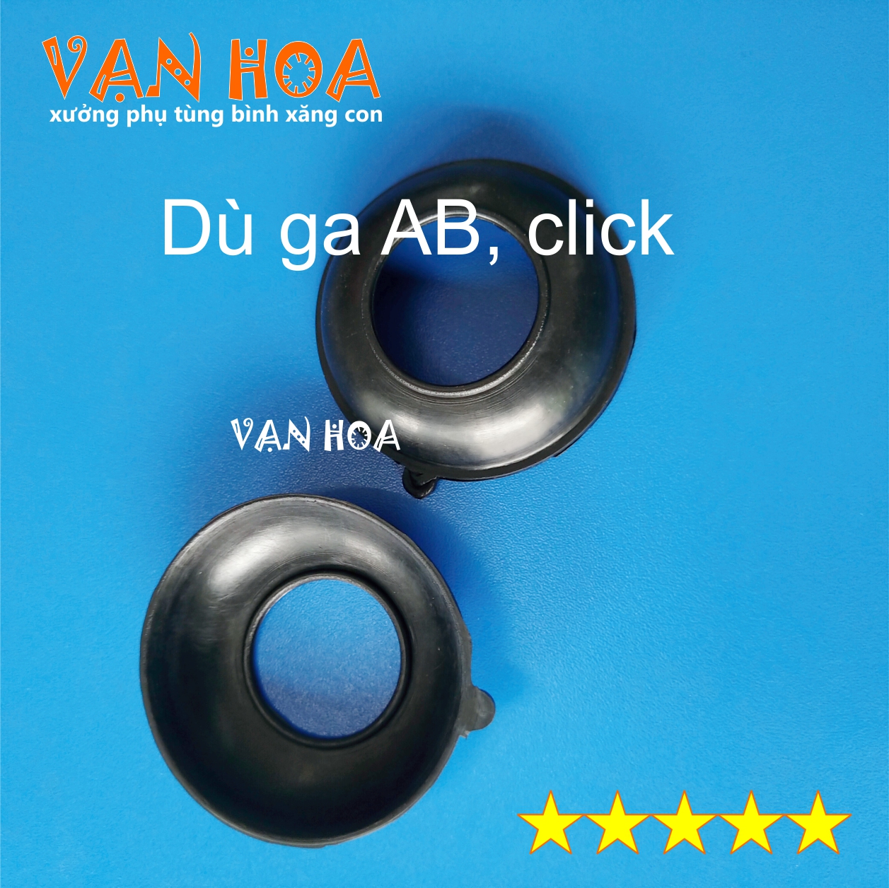 Dù ga AB, CLICK, XƯỞNG PHỤ TÙNG BÌNH XĂNG CON VẠN HỌA, MADE IN VIET NAM, GIAO HÀNG TOÀN QUỐC