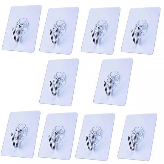 Combo 10 Móc dán tường chịu lực siêu chắc