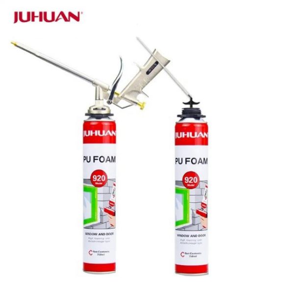 Keo bọt nở pu foam 750ml tạo bọt cao, nhanh khô