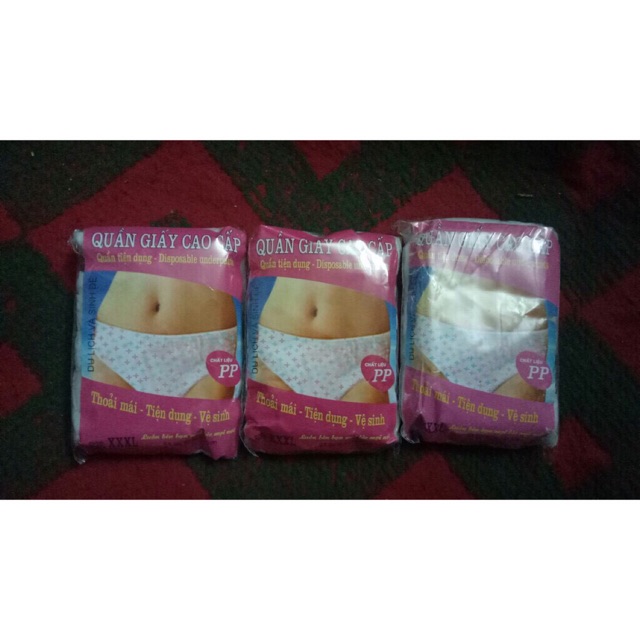 Combo 5 quần lót giấy cao cấp sozo