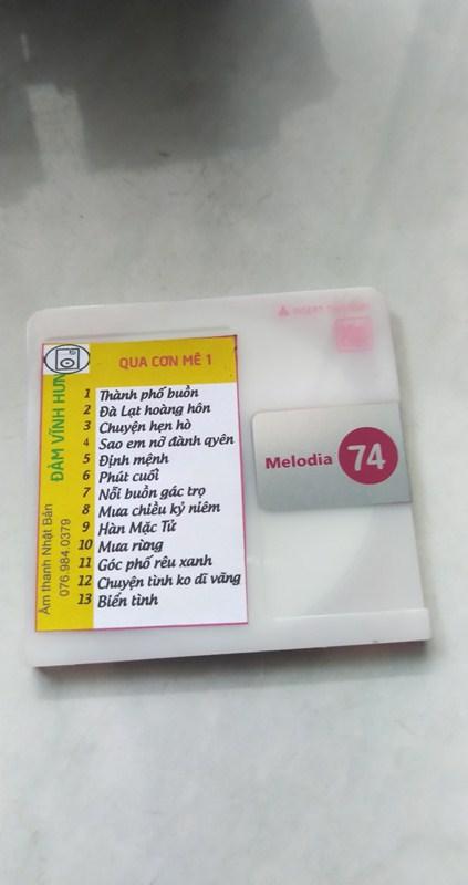 [MDCD] Đĩa nhạc MD - 3 đĩa Đàm Vĩnh Hưng