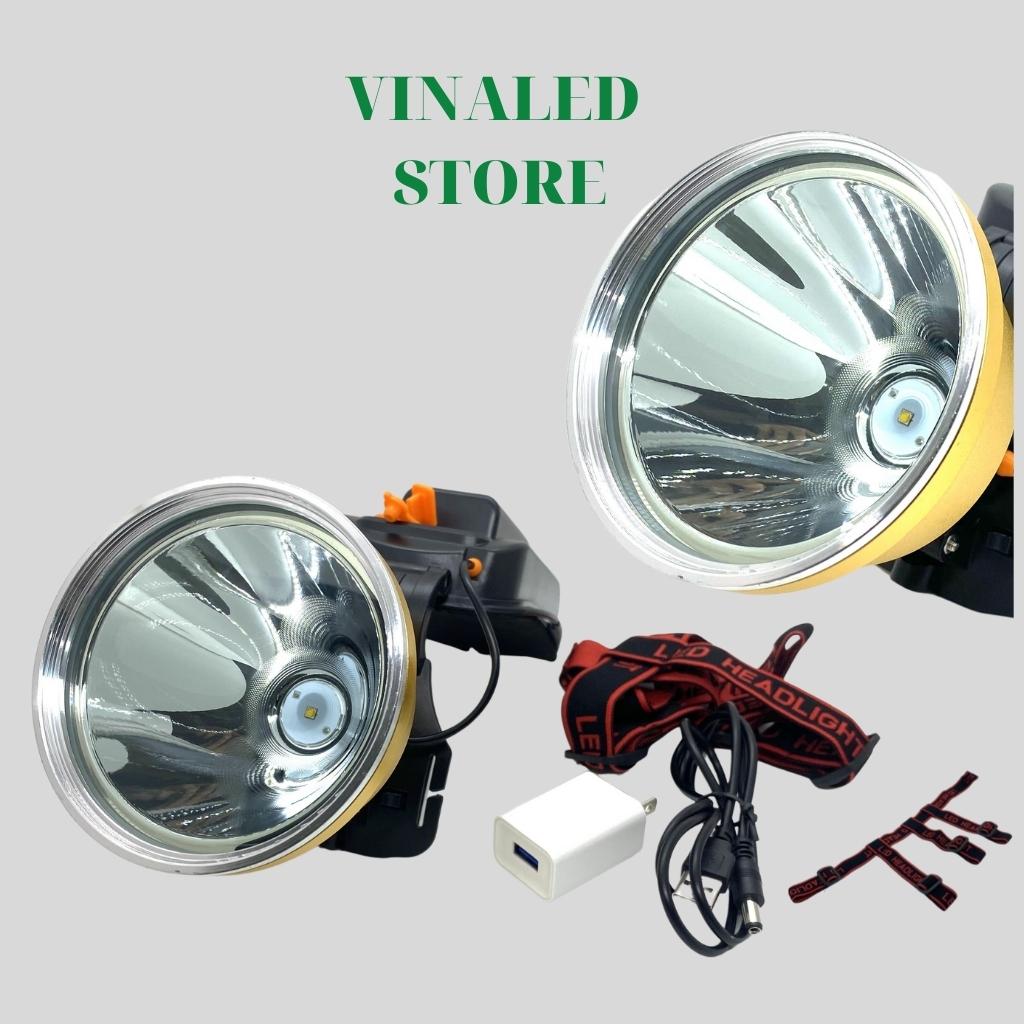 Đèn pin đội đầu soi nấm mối 700w 14h sáng mã k400