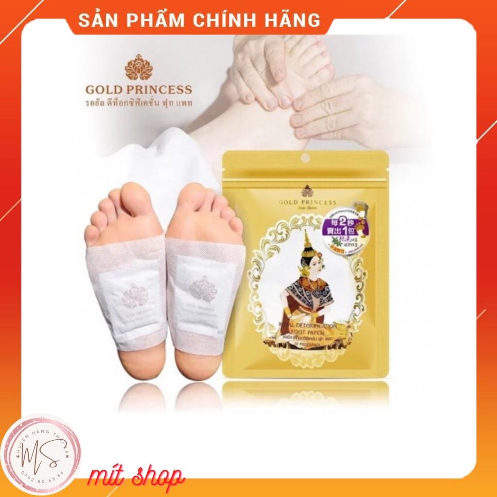 Miếng dán thải độc chân gold princess
