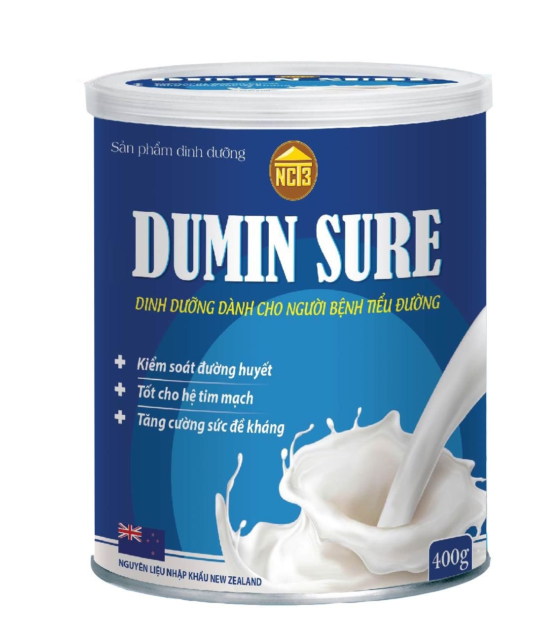 Sữa Tiểu Đường Dumin Sure- Ổn định đường huyết, hạn chế tối đa biến chứng tiểu đường, Cân bằng chế độ dinh dưỡng hàng ngày cho bệnh nhân tiểu đường