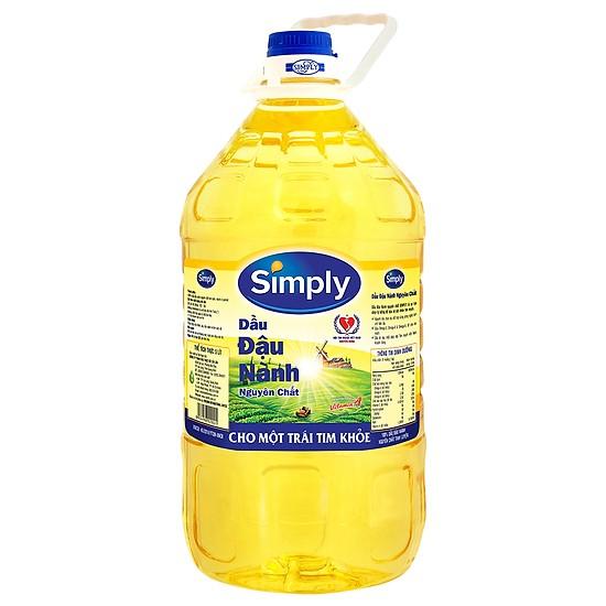 Dầu ăn đậu nành Simply 5L