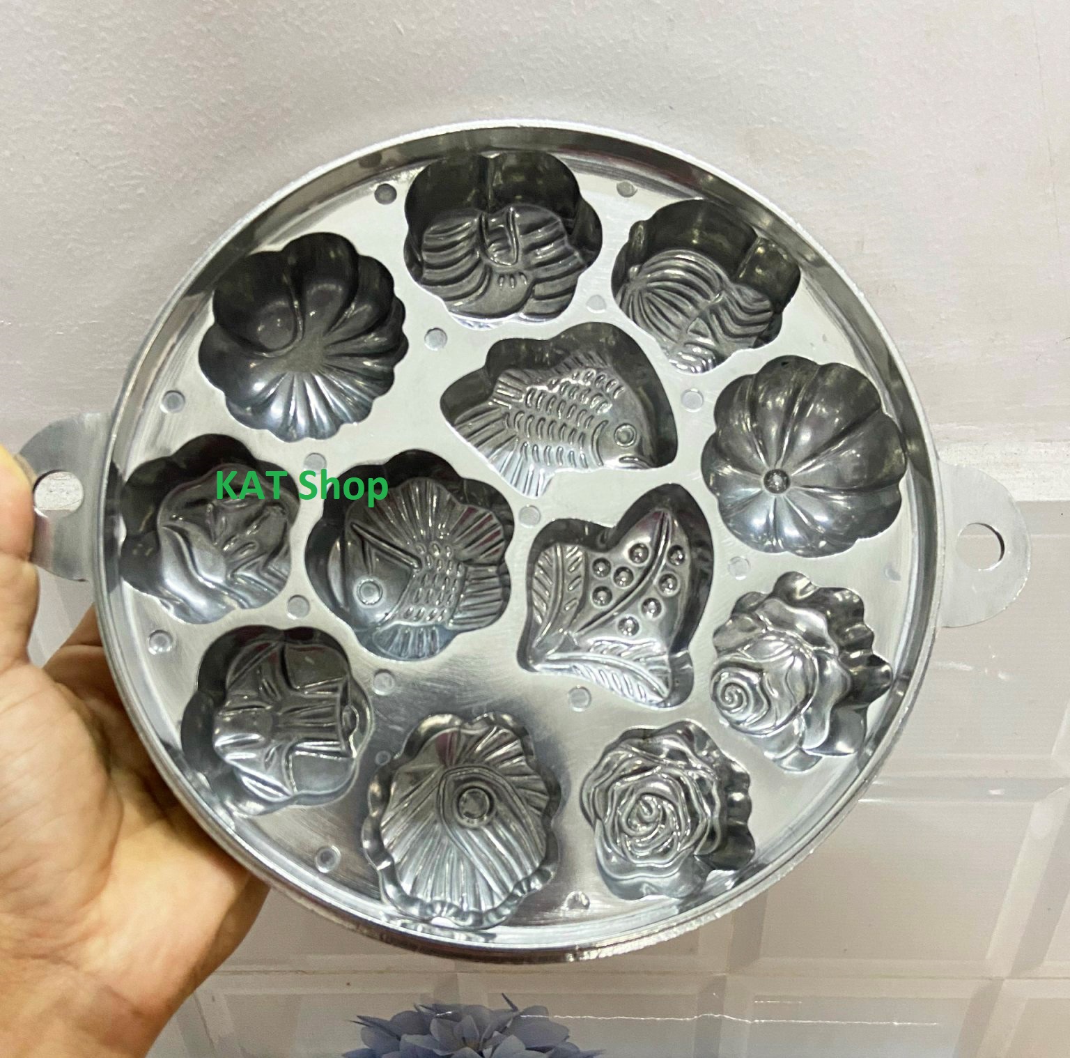 Khuôn Bánh Bông Lan - Bánh Thuẩn Loại Dày Đặt Biệt Chất Lượng Cao