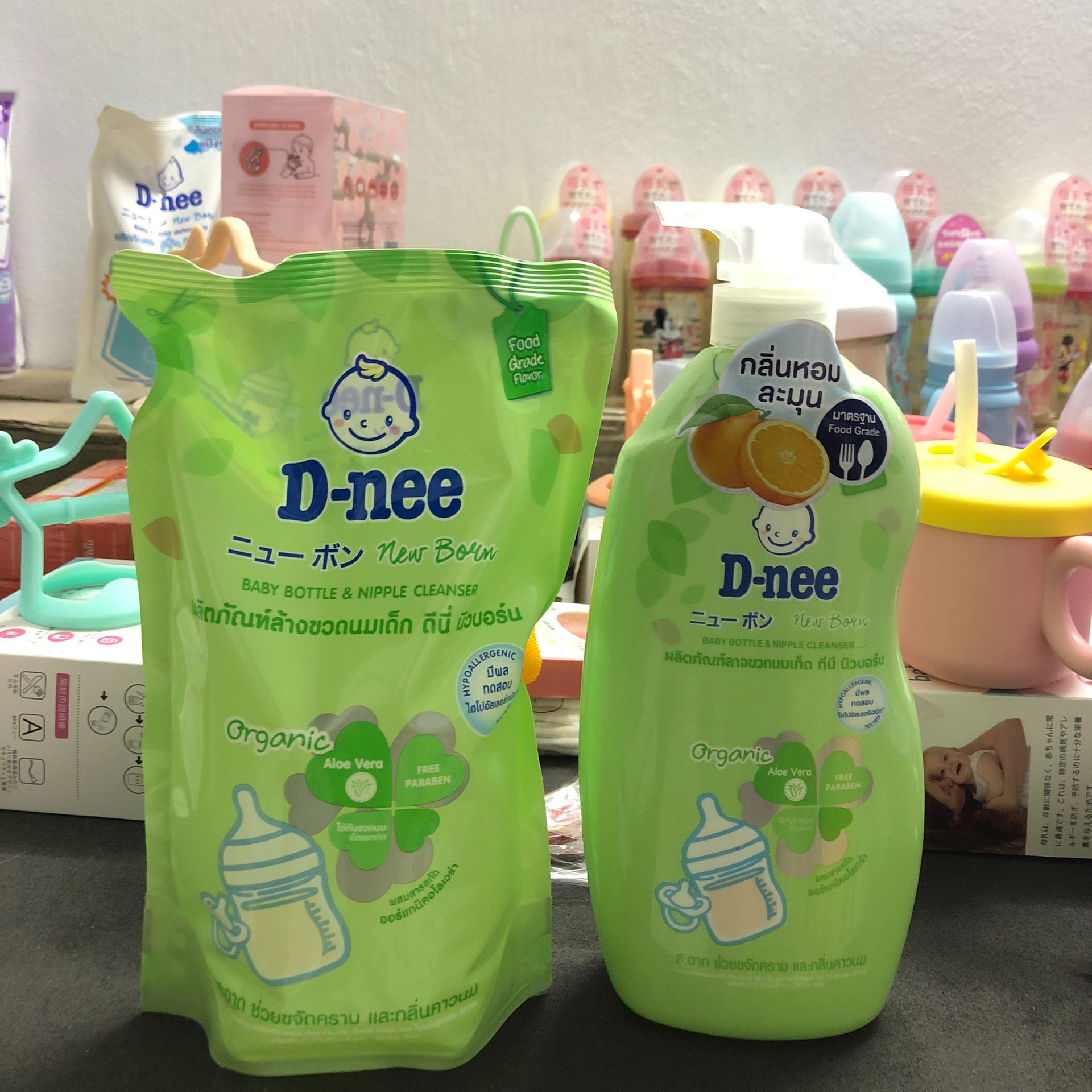 Nước rửa bình sữa dnee nhập khẩu Thái Lan , mẫu mới nhất