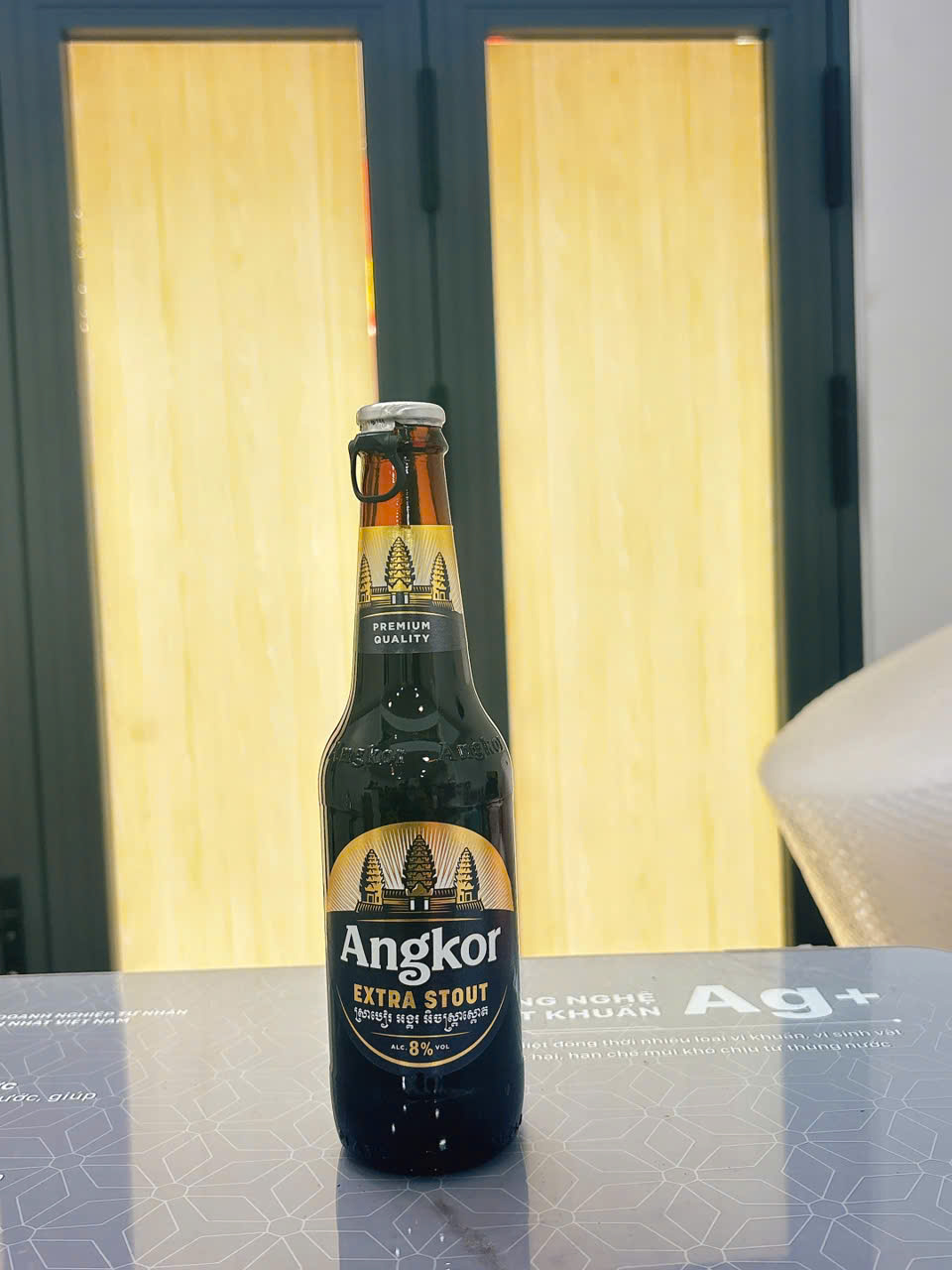 ( HỎA TỐC HCM ) - ANGKOR ĐEN - THÙNG 24 CHAI 330ML