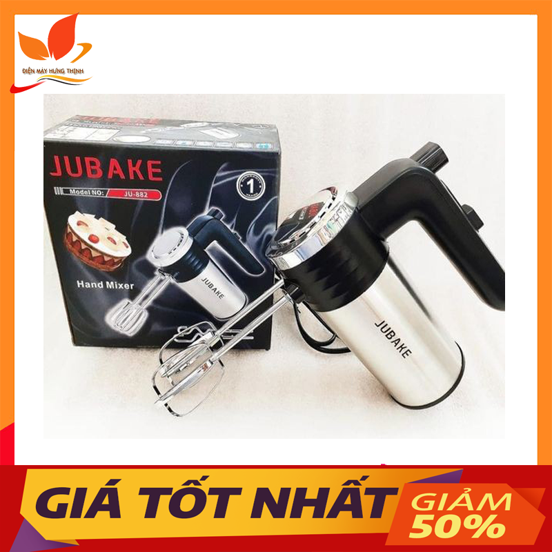 Máy đánh trứng nhào bột cầm tay 350w jubake ju 882 bảo hành 12 tháng