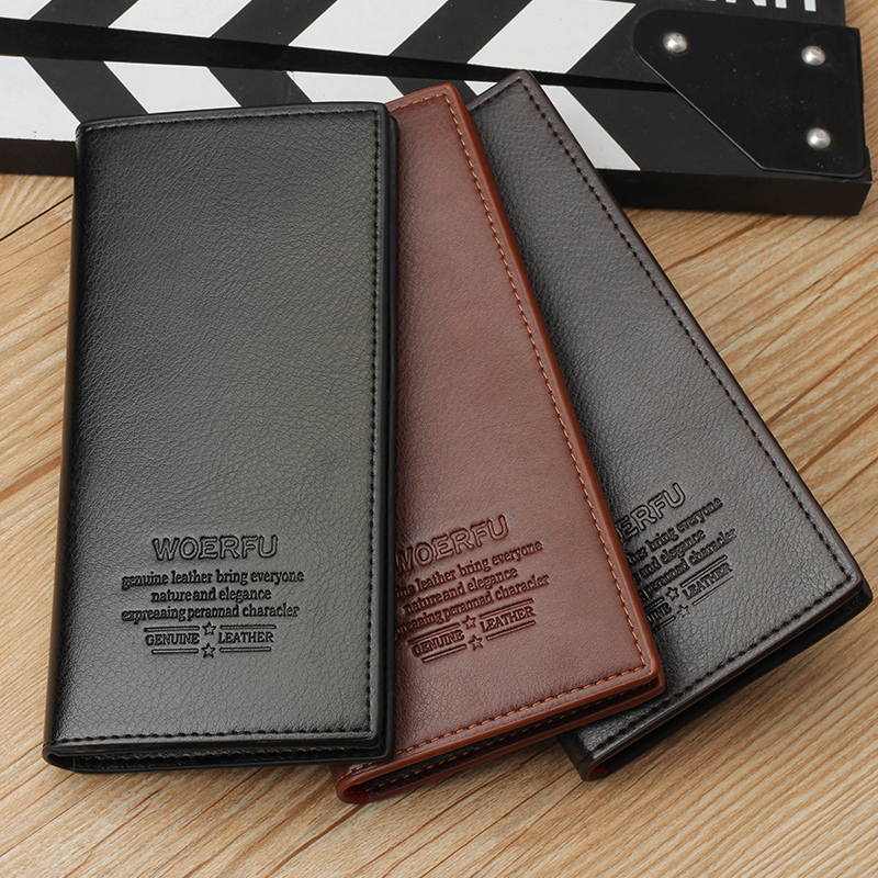 Ví da nam dáng dài đứng cầm tay kẹp nách sang trọng bóp đựng tiền nam đựng giấy tờ chất liệu cao cấp thời trang giá rẻ VB12