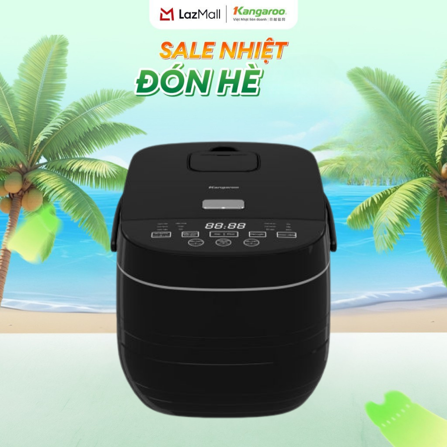 [Giá xả kho] Nồi cơm điện cao tần 1.8L Kangaroo KGR18IH3 Công Suất 1300W - BH 1 năm