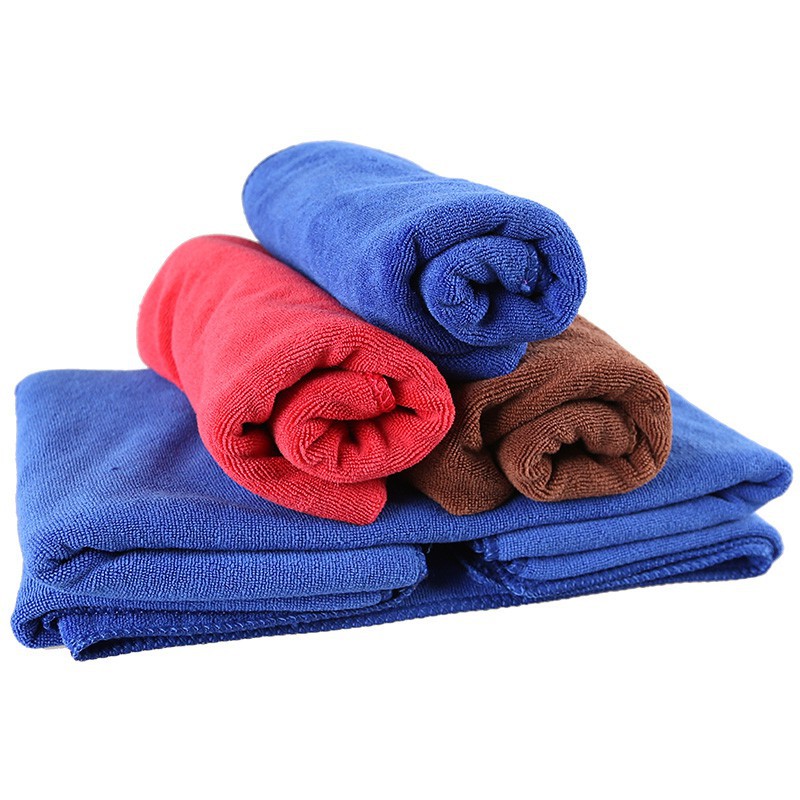 Khăn Microfiber Mềm Mịn Thấm Hút Nước Tốt Chuyên Dụng Lau Rửa Xe Hơi Ô Tô 3M kích thước 30x60cm loại dầy dặn.