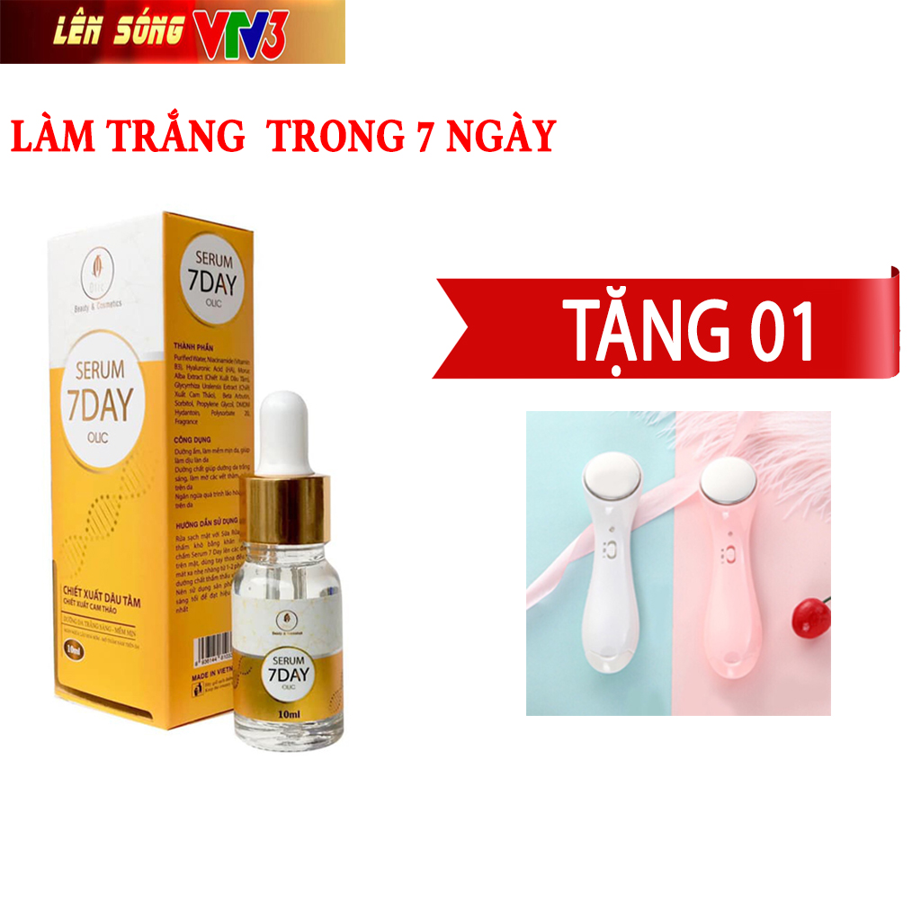 [BAO TEST] Serum trắng da 7 ngày olic, Huyết thanh truyền trắng olic