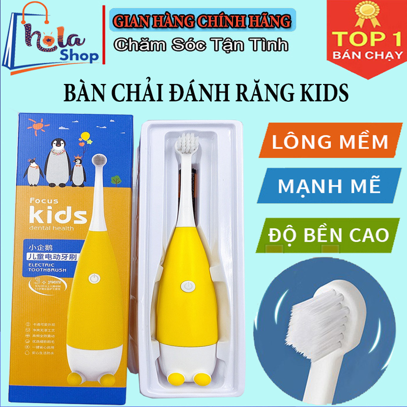 Bàn chải điện Kids cho bé, Bàn chải đánh răng điện cho bé lông mềm với nhiều chế độ siêu mạnh mẽ, Bàn chải đánh răng dùng pin cho bé, Bàn chải điện, Ríp đánh răng, Bàn chải đánh răng tự động cho bé