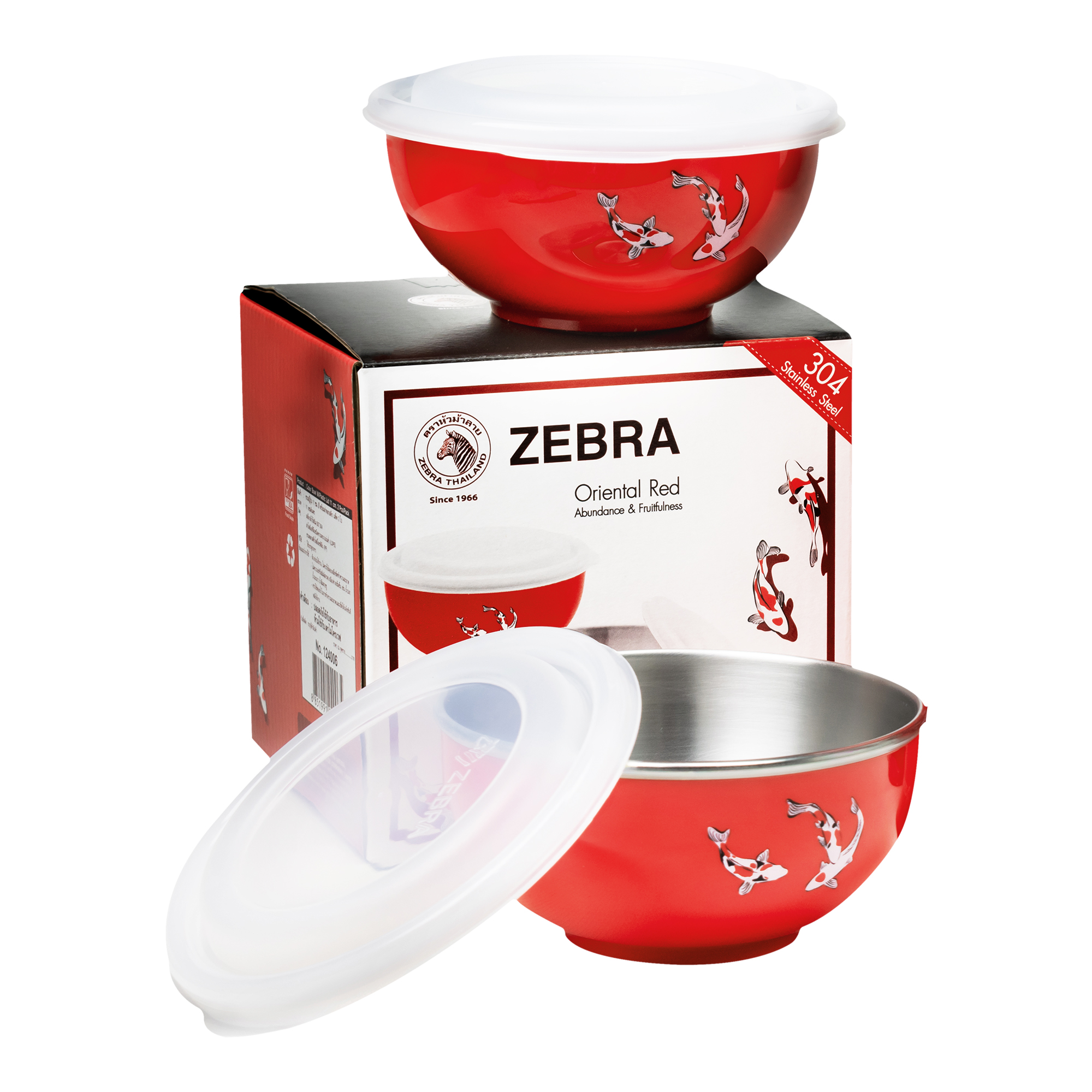 Bộ chén cách nhiệt Lộc Phát - Kim Ngư Đắc Lộc- 124006