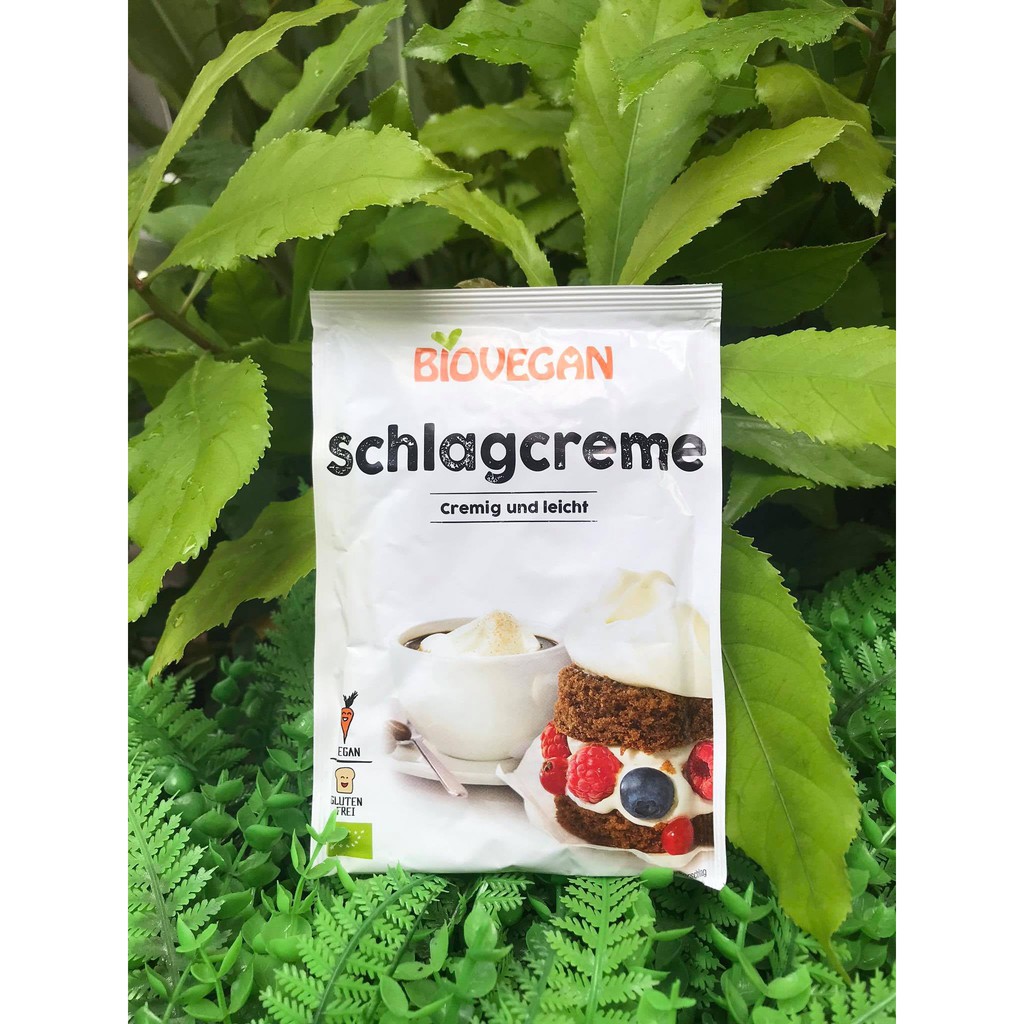 Bột whipping cream hữu cơ gói to 54g