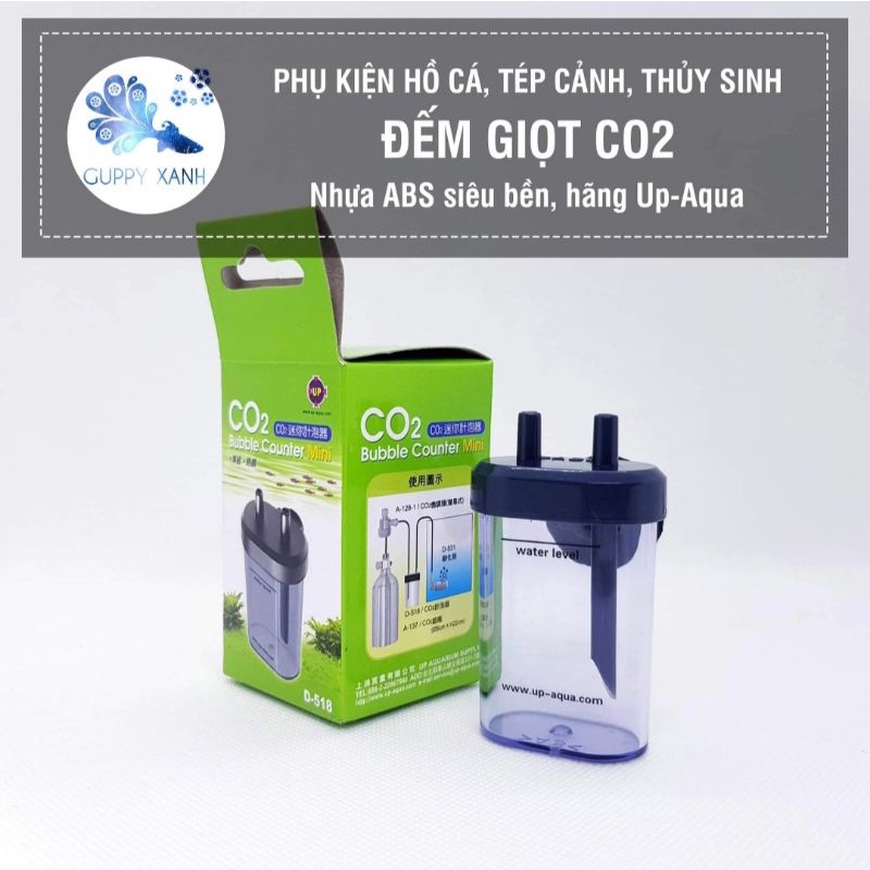 0bộ đếm giọt co2 up aqua d518 đếm giọt - canh chỉnh co2 cho bể thủy sinh