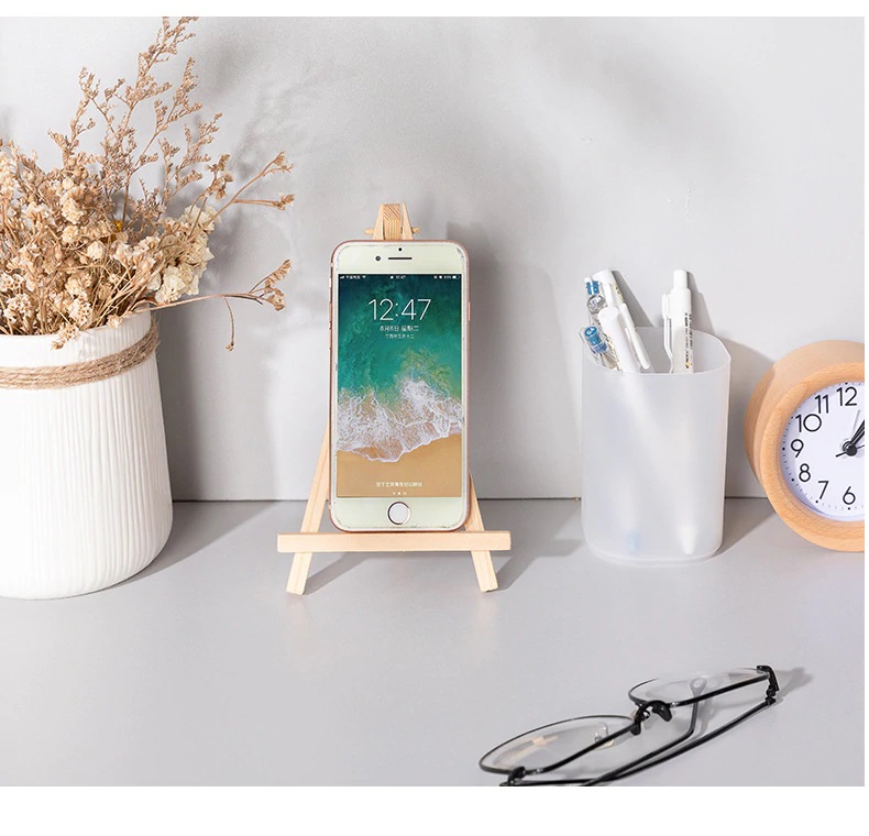 GIÁ VẼ BẰNG GỖ MINI ĐỂ BÀN TRANG TRÍ