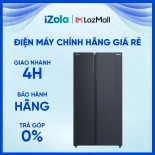 Tủ lạnh Toshiba Inverter 711 lít Side By Side GR-RS910WI-PMV(06)-MG
