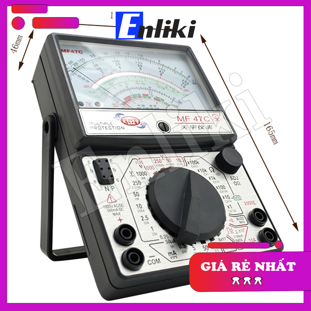 Đồng hồ vạn năng mf47c