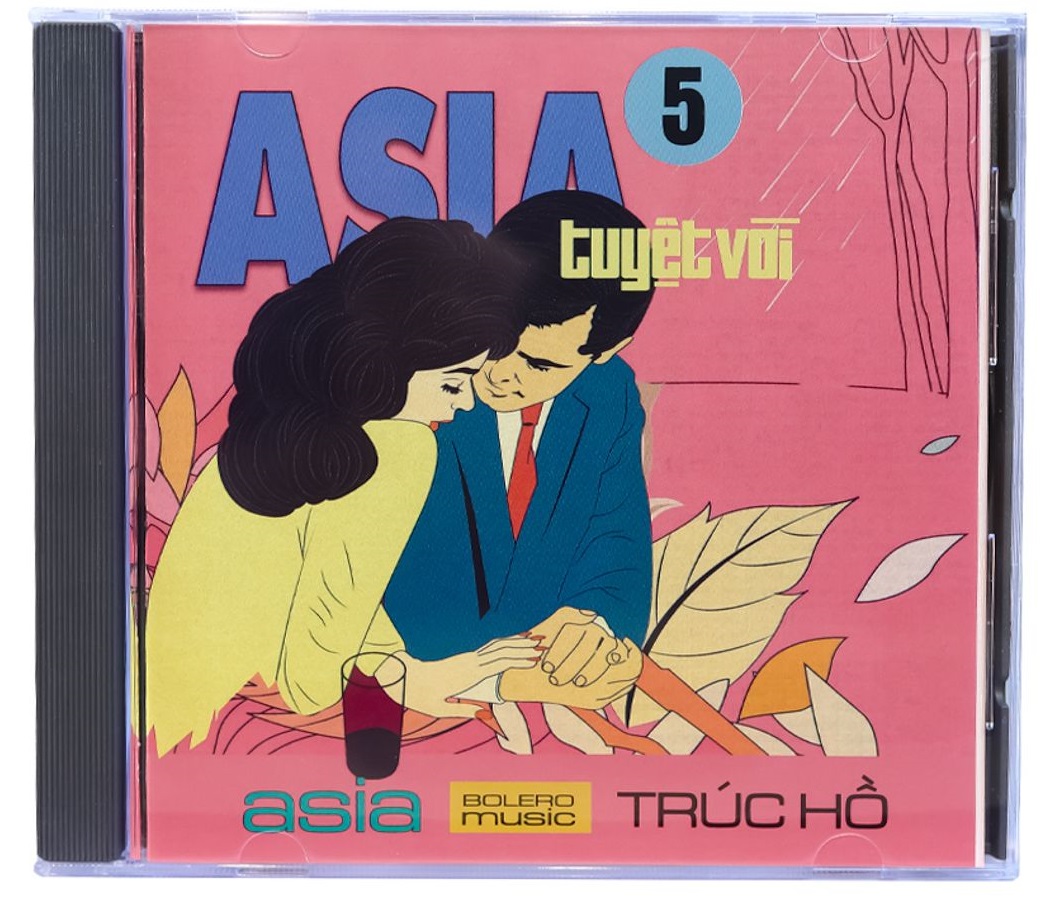Đĩa cd bolero asia tuyệt vời 5 - cd nhạc vàng chất lượng cao
