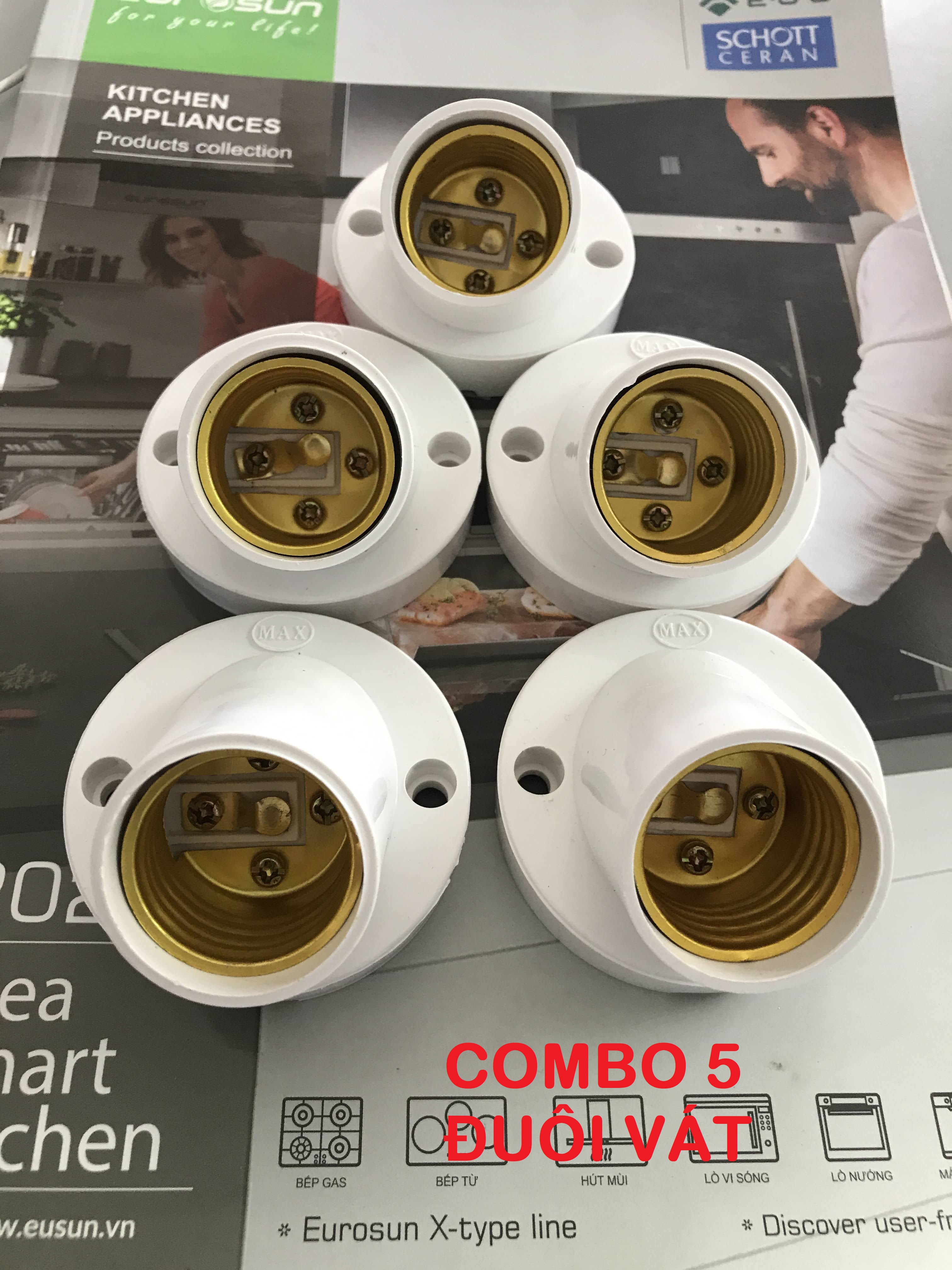 Đuôi đèn xoáy e27