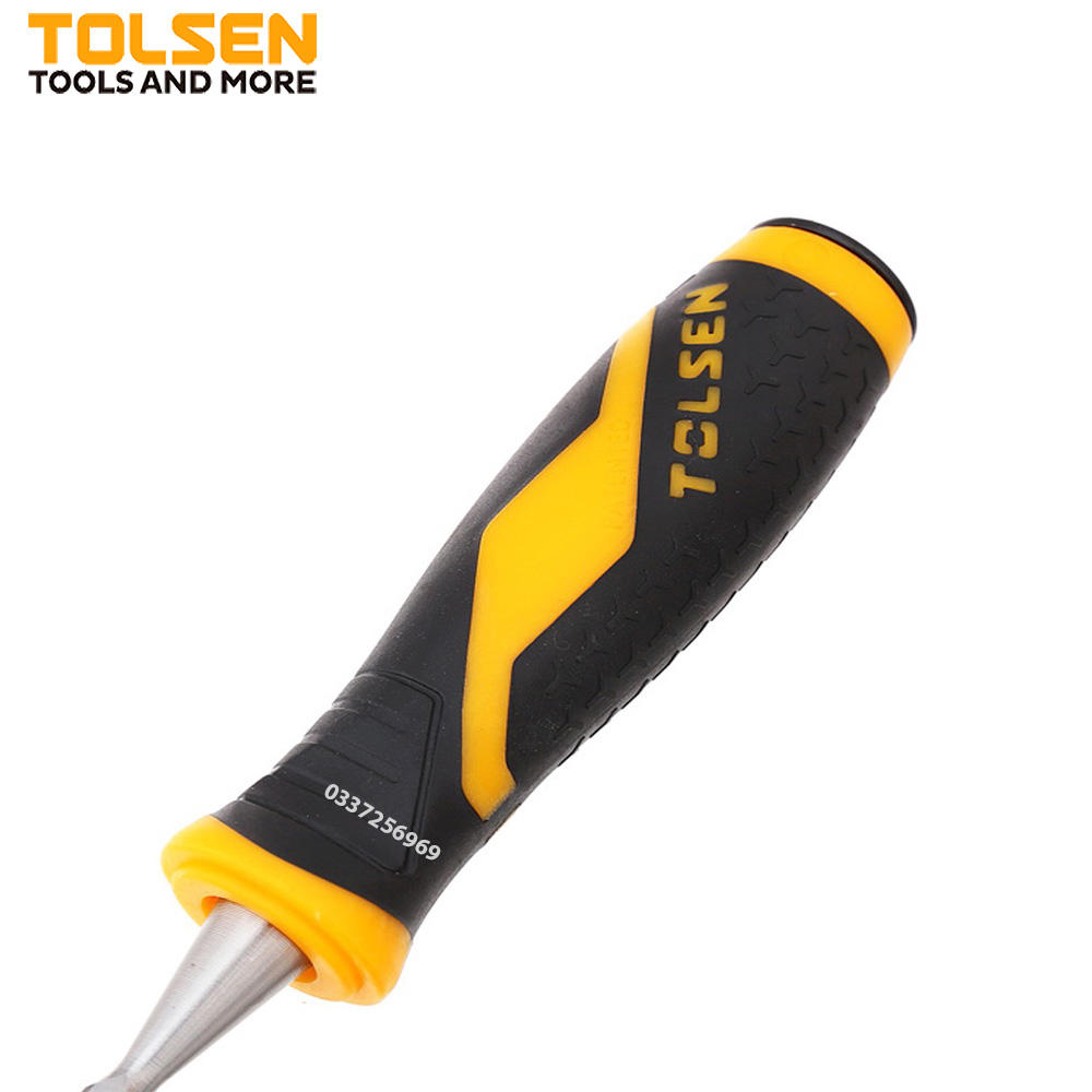 ĐỤC CÁN NHỰA (CÔNG NGHIỆP) 16mm thích hợp dùng để đẽo, đục gỗ, đá - Tiêu chuẩn sản xuất Châu Âu