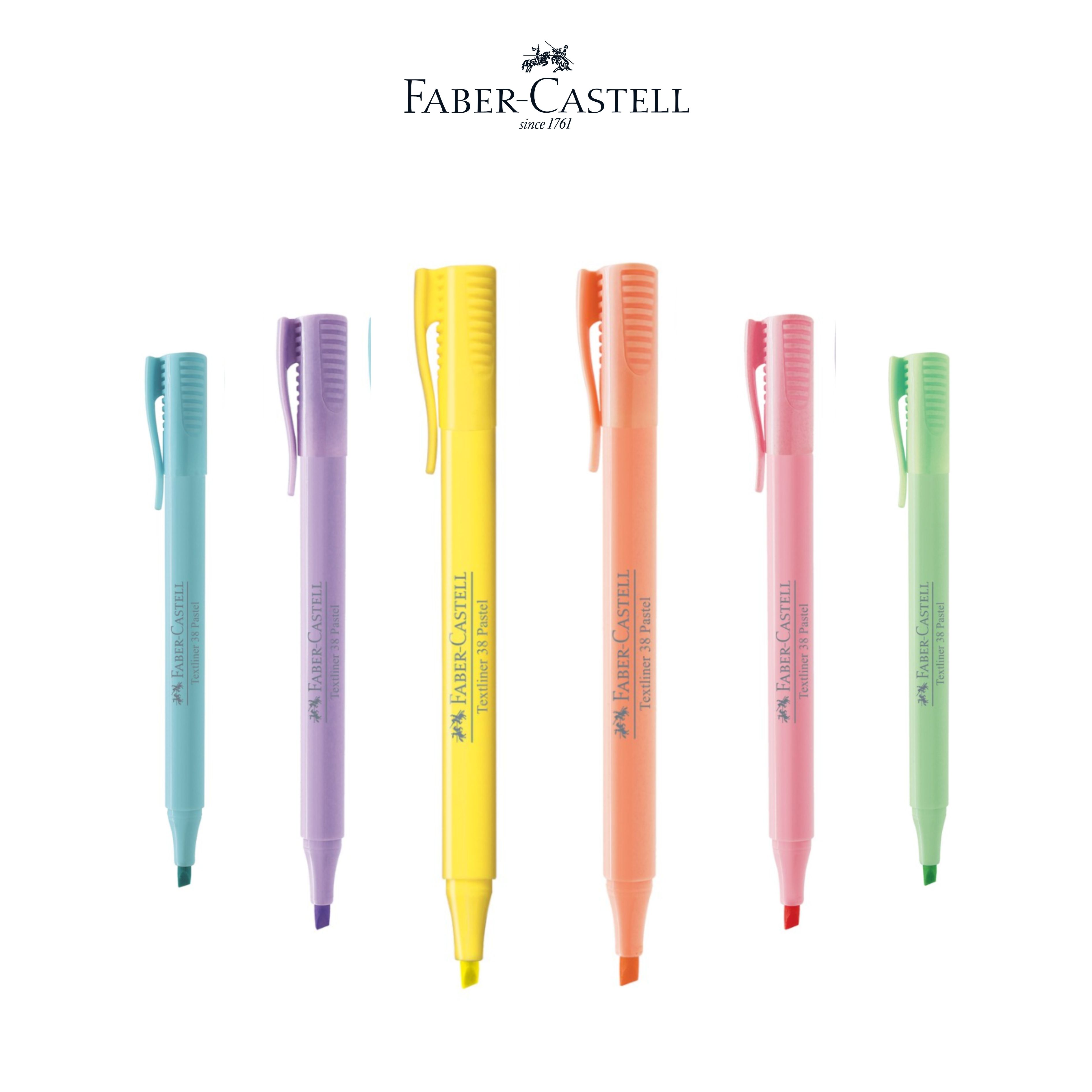 Bút Dạ Quang Textline 38 Faber-Castell, Pastel