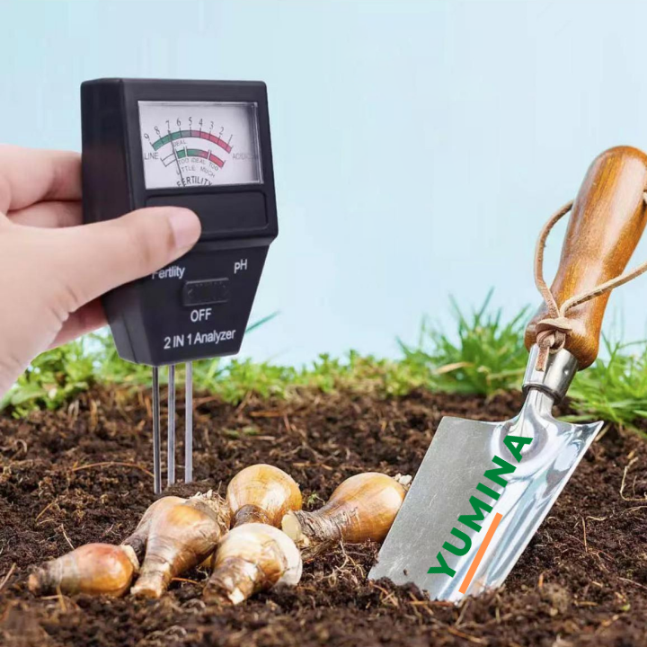 Máy đo dinh dưỡng đất đo pH đất chính xác, Dụng cụ đo độ ph của đất trồng, độ màu mỡ của đất cầm tay giá rẻ, chất lượng, Máy đo ph đất đa năng