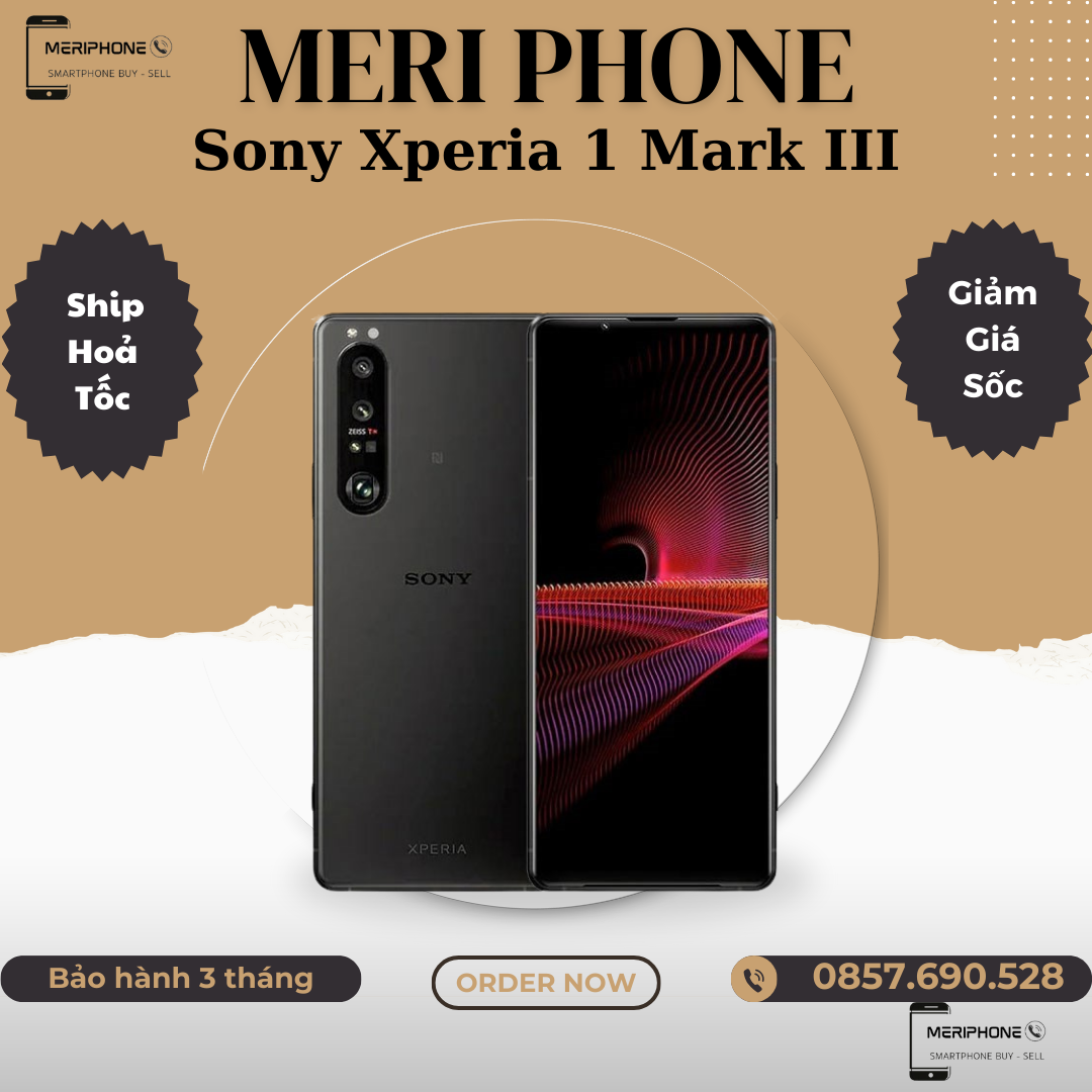 Điện Thoại Sony X1 Mark 3 Ram 12/256G 1 SIM Máy Đẹp Nguyên Zin