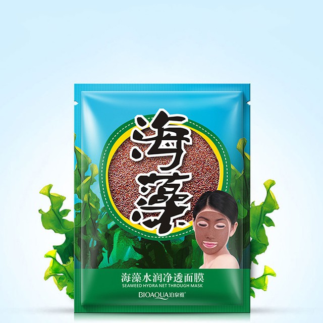 [GIẢM 5% ĐƠN 129K][HCM]Combo 10 Mặt Nạ Mầm Rong Biển Bioaqua