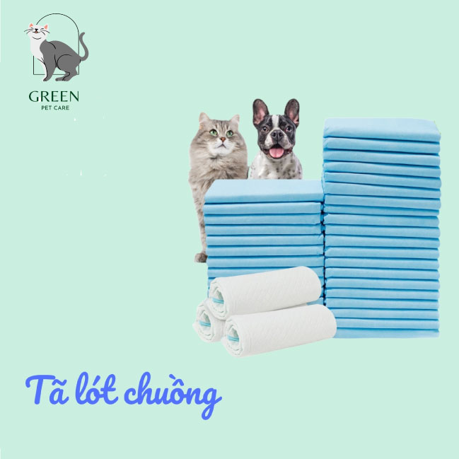 Tả lót vệ sinh cho chó/mèo đủ size S/M/L - Hút thấm tốt, siêu Tiết Kiệm