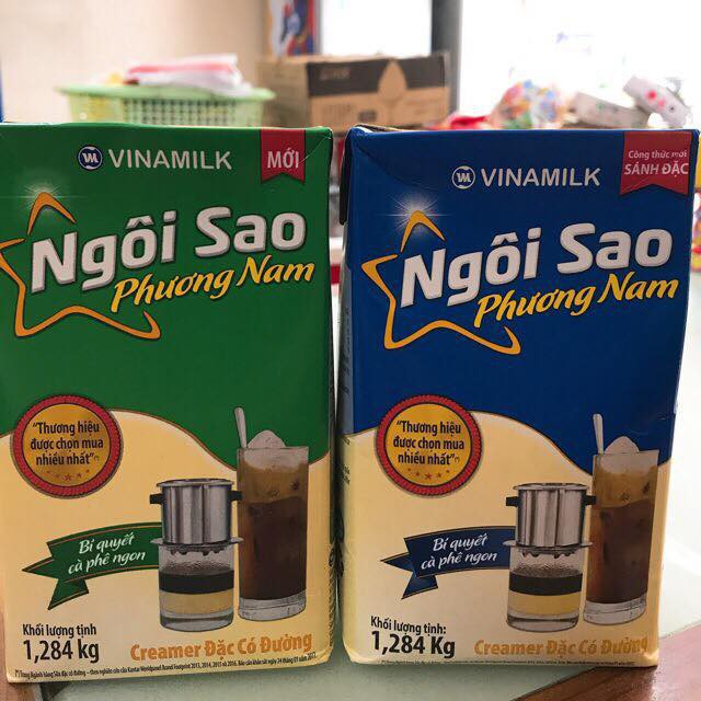 [ngôi sao phương nam] Sữa VINAMILK có đường sữa sánh quyện, tiện dụng, tiết kiệm hơn với hộp lớn 1.284kg chỉ từ 59k-72k