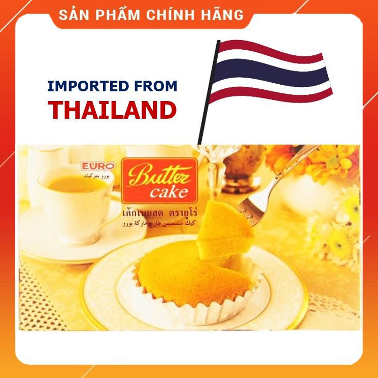 Bánh trứng Butter Cake ? - Bánh trứng nhập khẩu Thái Lan - Bánh trứng Thái thơm ngon bổ dưỡng