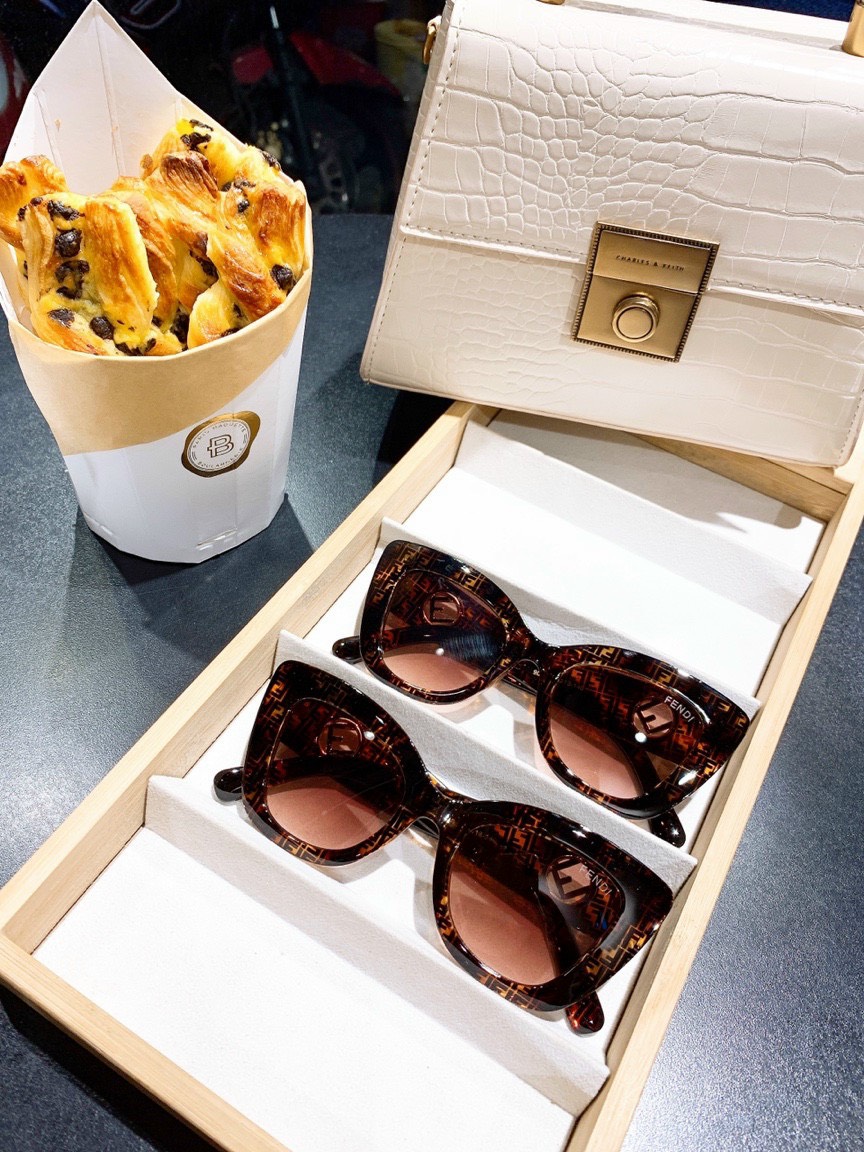 Mắt Kính Nữ Thời Trang - Kính Mát Nữ Cao Cấp FD9008 Kiểu Dáng Thời Trang Sang Trọng