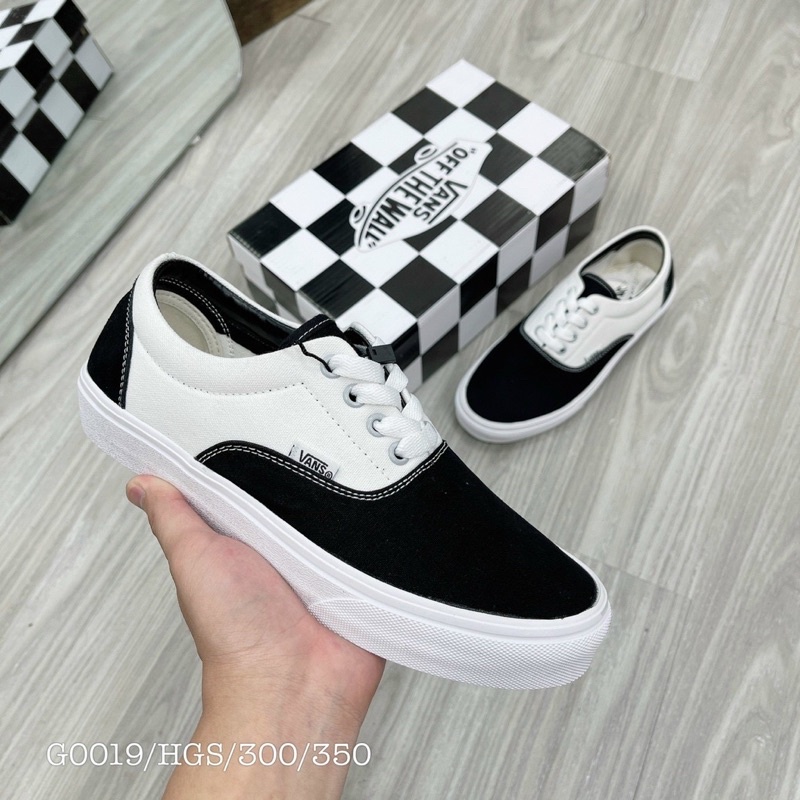 Giày van.s era clasic b.lack whitw sc