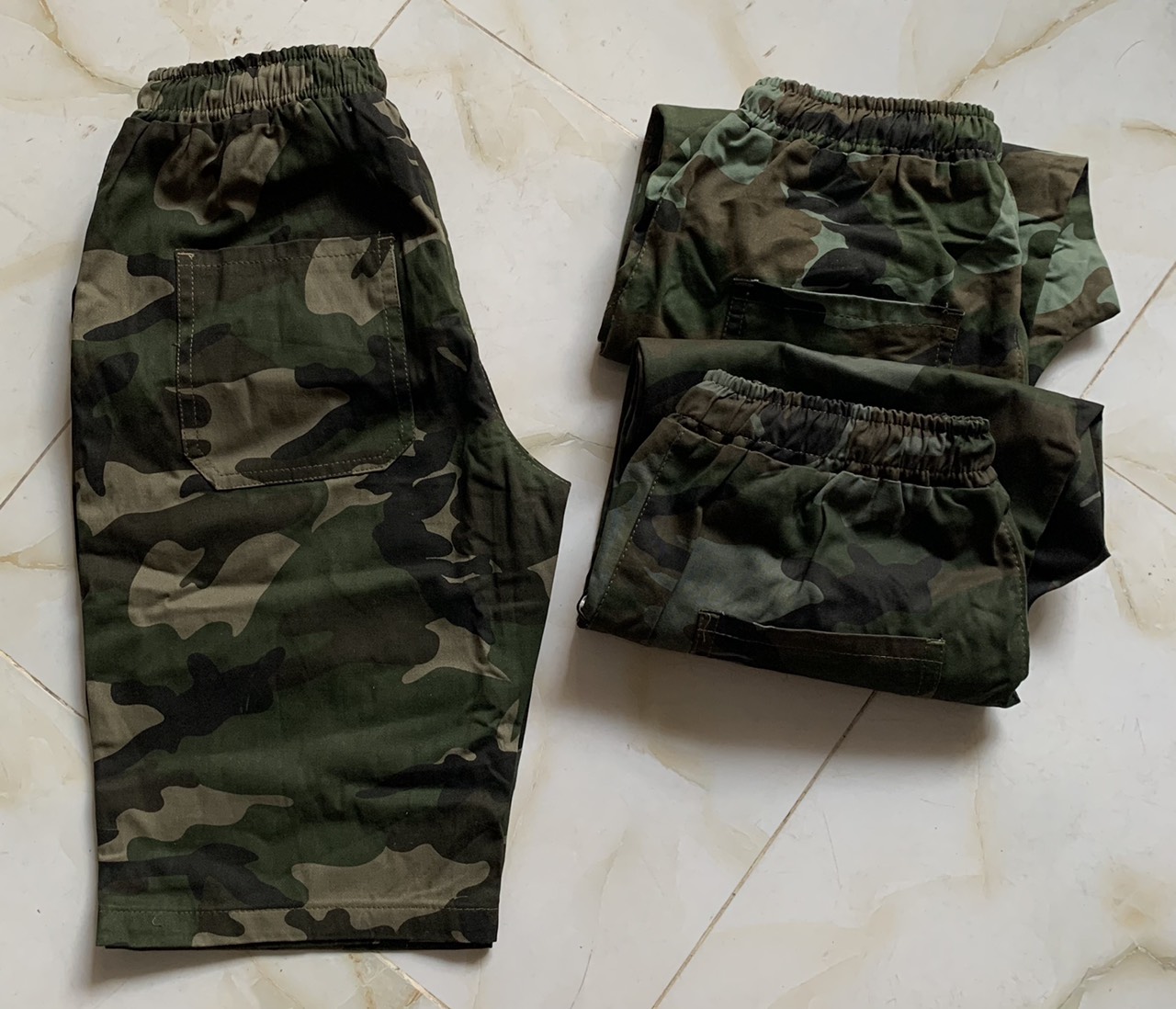 Quần short lững rằn ri cao cấp