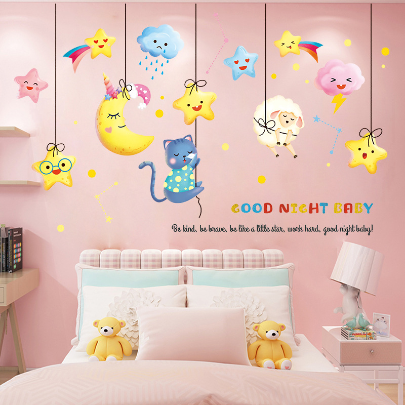 Decal dán tường goodnight baby HM92024