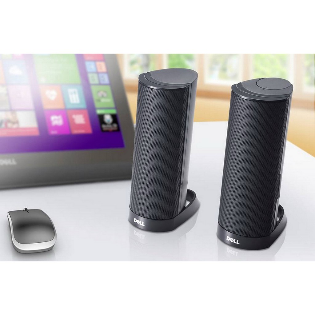 [HCM]Loa Vi tính DELL AX210 Loa Đôi Loa Có Dây Loa Thanh Vi Tính Dành cho TV Laptop PC Loa 2.0 dùng nguồn USB Tích hợp bộ khuếch đại âm thanh Công nghệ xử lý âm thanh sonic master Âm thanh surround BH trên Toàn Quốc