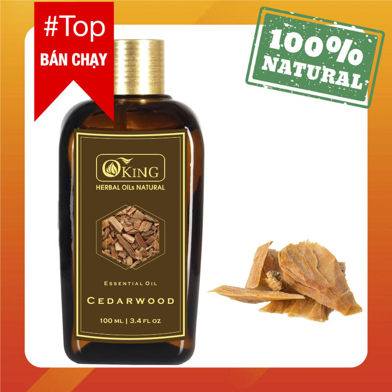 [HCM]Tinh dầu gỗ Hoàng đàn nguyên chất (Cedarwood - Tuyết tùng)