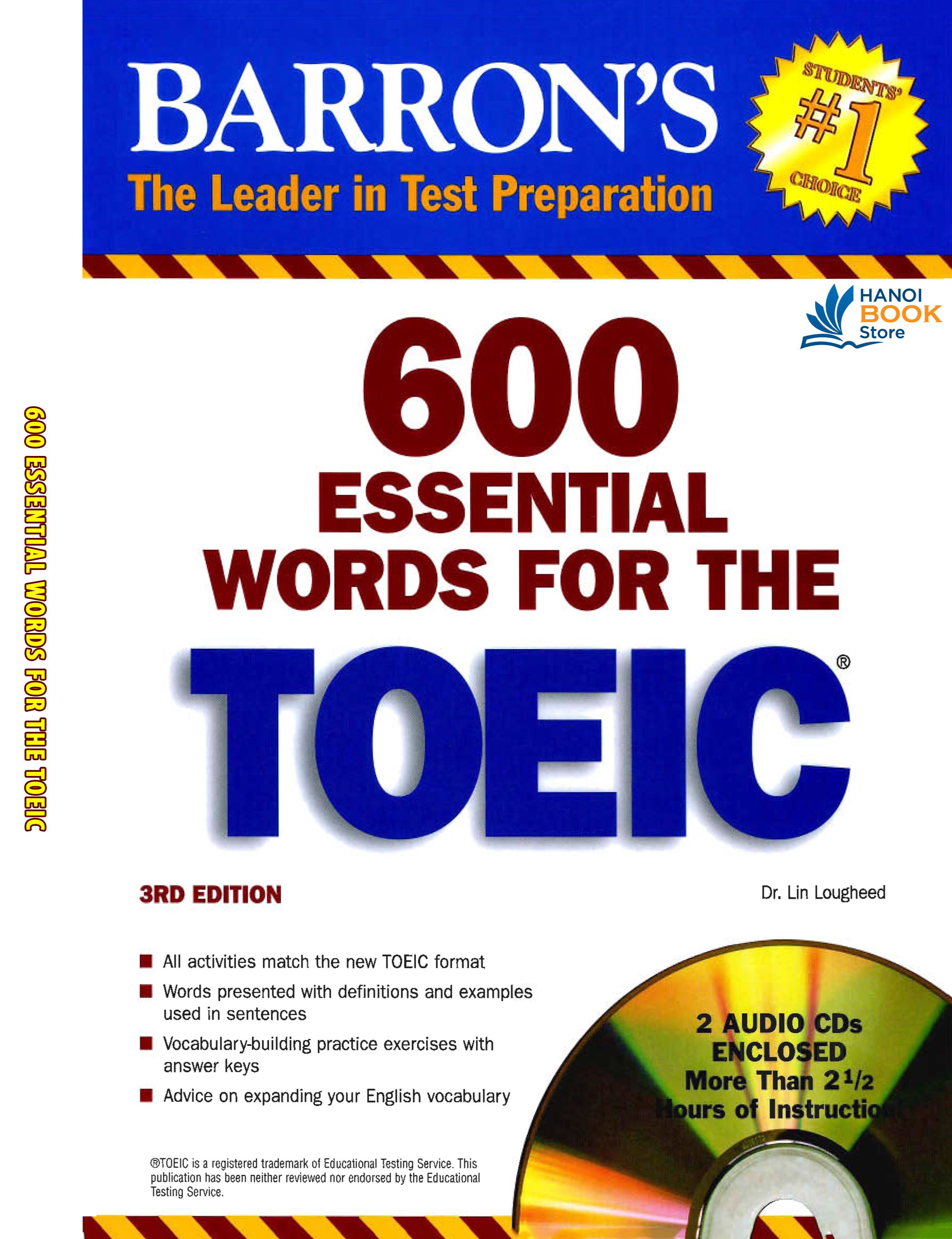 600 Essential Words for the TOEIC (Sách đen trắng)