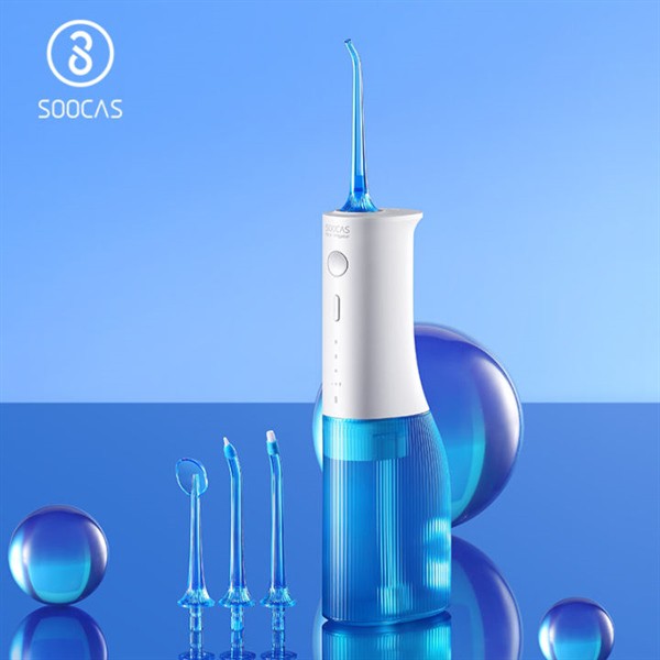 Máy tăm nước Xiaomi Mijia Soocas W3 Pro với 4 vòi xịt vệ sinh