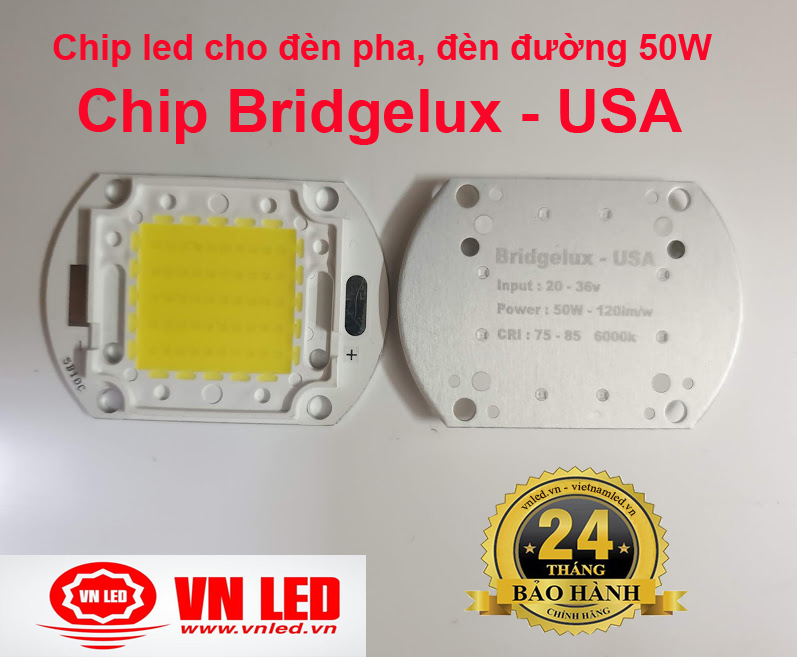 Chíp led cho đèn pha, đèn đường 50W Bridgelux của Mỹ, lắp cho đèn pha đèn đường, + Tặng kèm keo tản nhiệt đt 0936395395