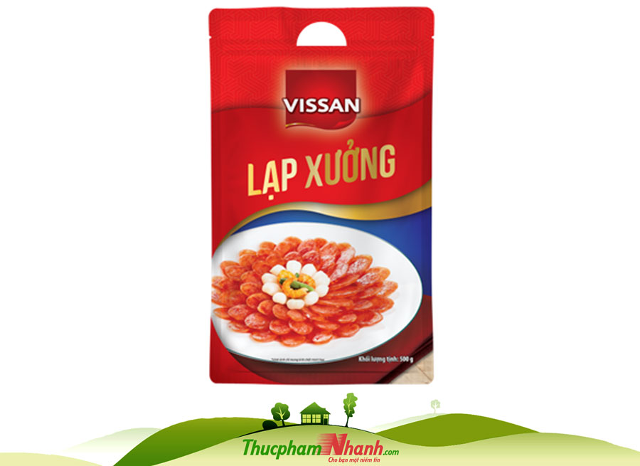 Lạp xưởng vissan - loại 500g