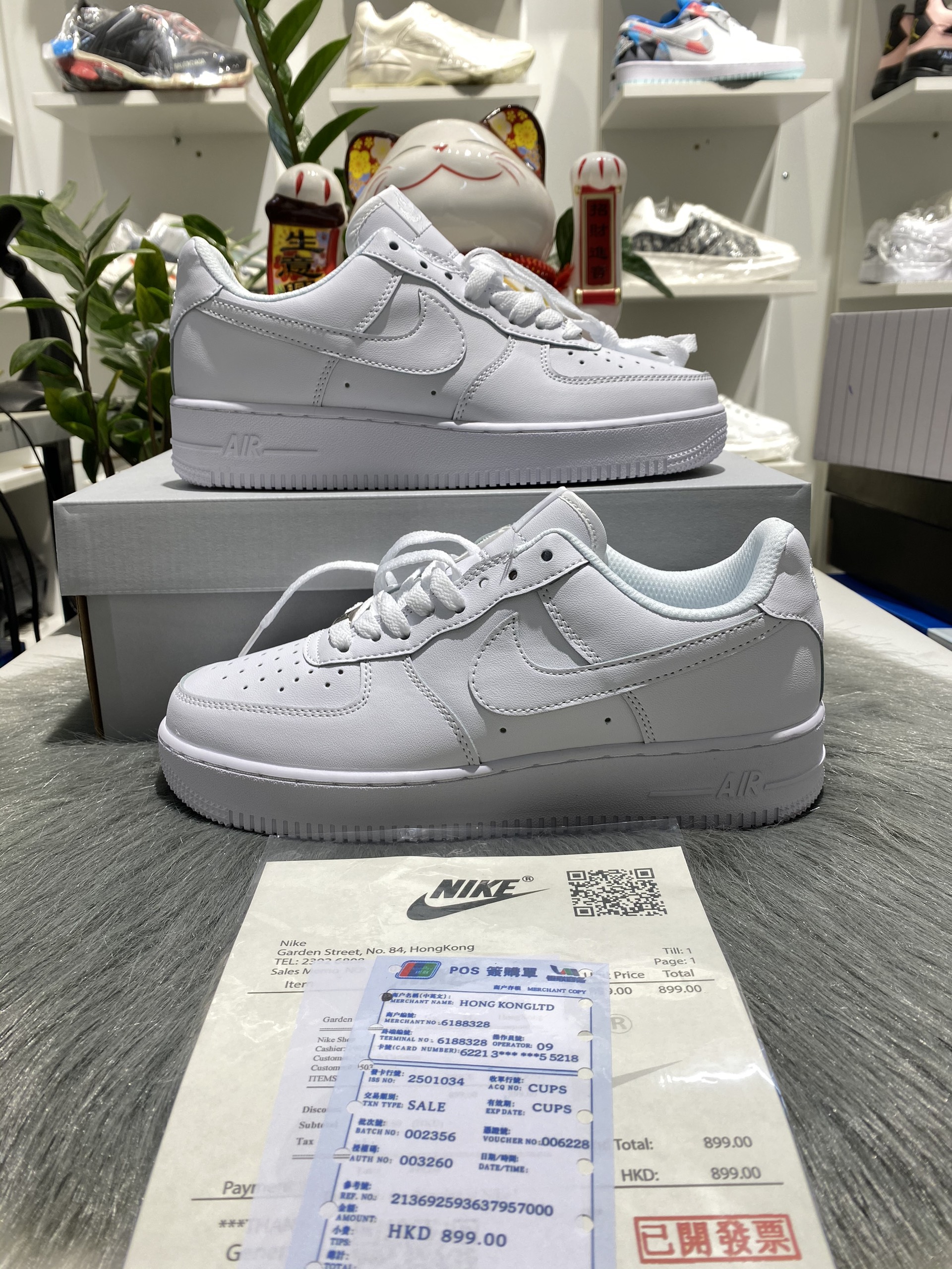 Giày AF1 trắng full, siêu phẩm sneaker mới nhất, full size nam nữ