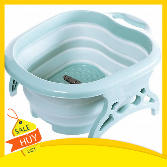 Chậu Ngâm Chân Massage Gấp Gọn Cao Cấp , Bồn Ngâm Chân Gấp Gọn Siêu Bền Và Tiện Dụng