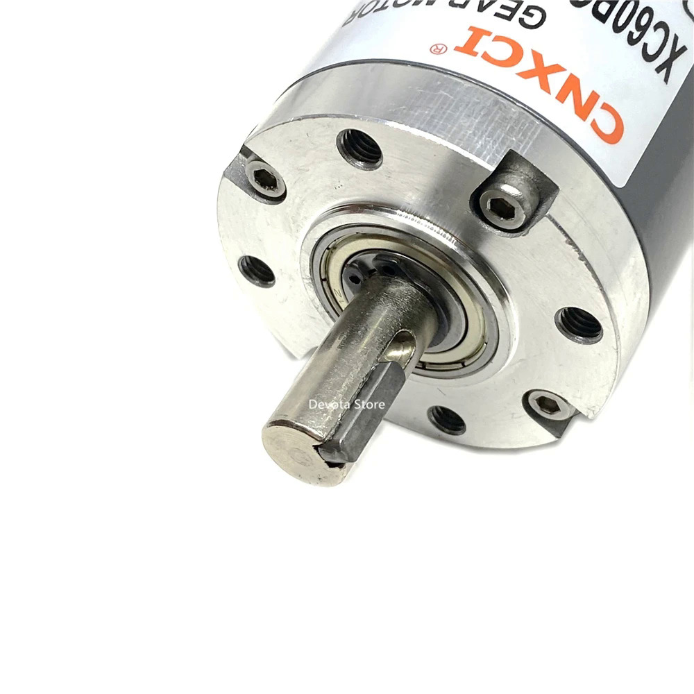 60mm Hành Tinh giảm hộp số công suất cao mô-men xoắn cao 60pg60s 12mm keyway hộp số
