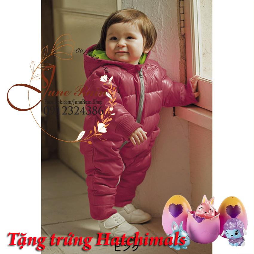 [SALE SỐC] Bộ body phao cực ấm, bộ phao áo liền quần cực cute cho bé gái + TẶNG kèm quà tặng cho bé yêu 03 trứng Hatchimal 45k - June Rain Shop