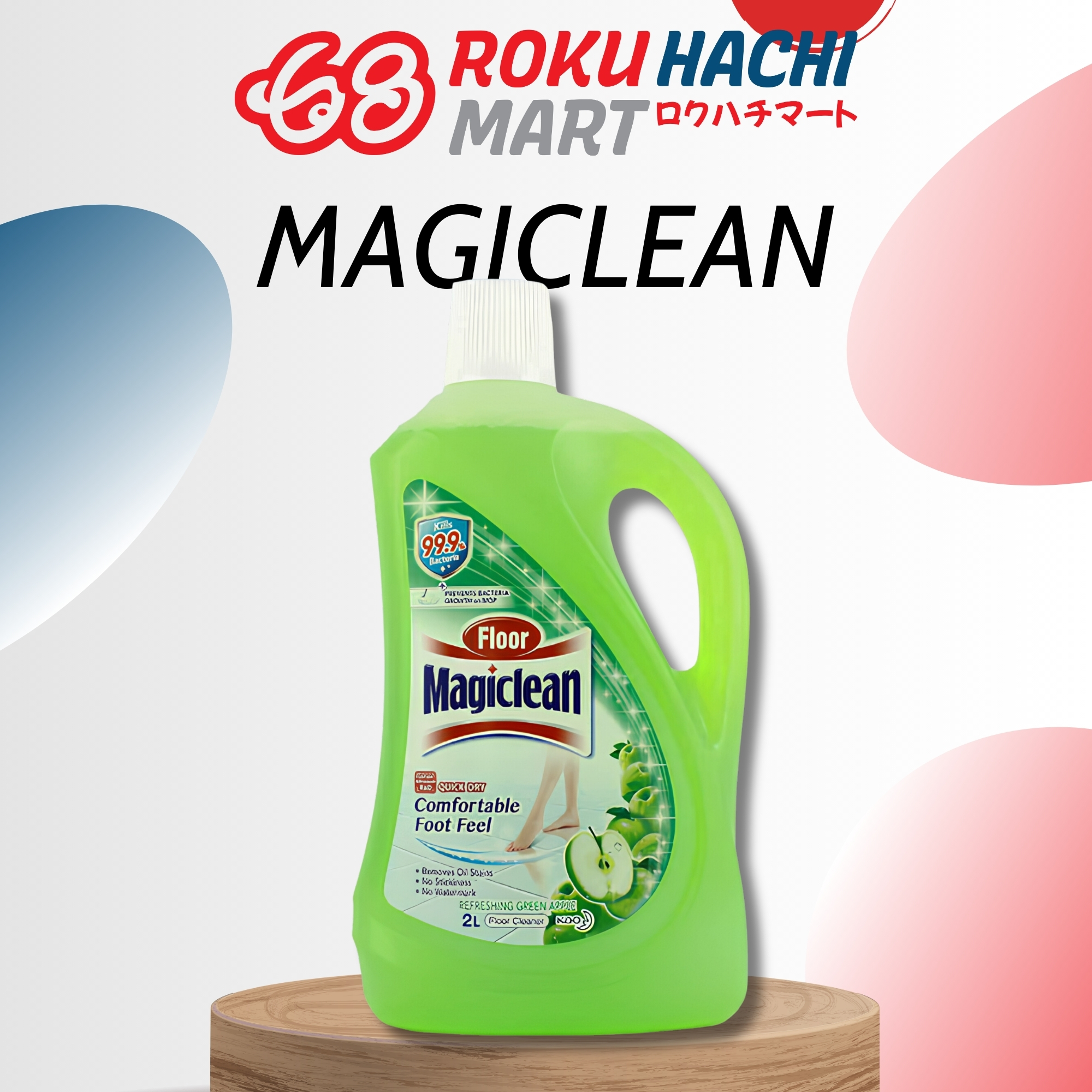 Magiclean Nước Lau Sàn Hương Táo