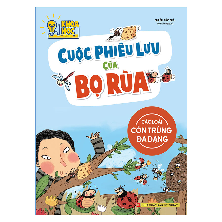 Sách: phòng nghiên cứu khoa học thú vị - cuộc phiêu lưu của bọ rùa